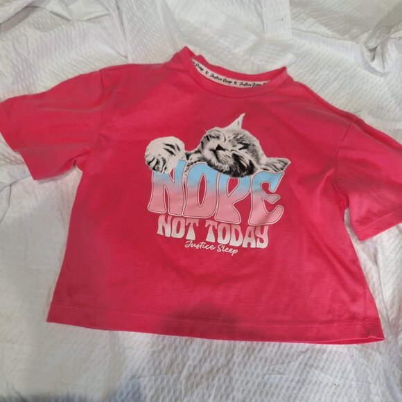 nope not today cat shirt XS youth - Picture 1 of 5